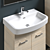 Nordic Dream Washbasin 3D model small image 2