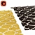 Stockholm Ikea Yellow Brown Carpet 3D model small image 3