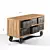 Modern Industrial Grover Cabinet 3D model small image 1