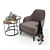 Stylish Liz Armchair for Modern Living 3D model small image 1