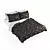 Modern Bed Linens Set | 4 Pillows, Comforter, and Sheet | 205x160 cm 3D model small image 1