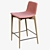 MALMÖ High Stool | Sleek Scandinavian Design 3D model small image 1