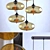 Smoky Crystal Chandelier 3D model small image 2