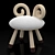 Sheep Kids Chair 3D model small image 2