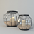 Ethereal Glass Cage Lantern 3D model small image 1