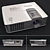 BenQ W1070: High-Resolution Multimedia Projector 3D model small image 1