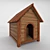 Cozy Canine Cottage 3D model small image 1