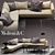 Modern Comfort: Molteni Sofa 3D model small image 1