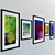 Artistic Masterpieces: Exquisite Paintings 3D model small image 3