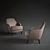 Roberto Lazzeroni Designer Chair: Casamilano Liz 3D model small image 2