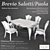 Paola Dining Set by Brevio 3D model small image 1