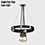 Modern Loft Chandelier Light 3D model small image 2