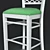 Edinburgh Bar Stool: Stylish and Functional 3D model small image 2