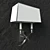 Sleek Wall Light 3D model small image 1