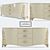 Elegant Carpanese Dresser | Classic Collection 3D model small image 1
