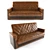 Contemporary Comfort Sofa 3D model small image 1