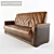 Contemporary Comfort Sofa 3D model small image 2