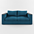 Comfort Plus Sofa 3D model small image 2