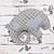 Playful Laminate Flooring with Elephant-themed Toys 3D model small image 2