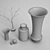 Exquisite Decorative Vases 3D model small image 2