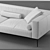 Elegant Walter Knoll Sofa 3D model small image 2