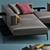 Jaan Living Sofa: Walter Knoll 3D model small image 2