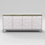 Modern Geometric Console Table 3D model small image 1