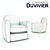 Elegant Leather Club Armchair 3D model small image 3