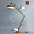 Borgillio Steel Floor Lamp 3D model small image 1