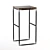 Archpole High Metal Bar Stool 3D model small image 1