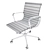 ErgoLeather Office Chair 3D model small image 3