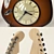 Melody Master Guitar Clock 3D model small image 2