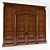 Classic Entrance Door 3D model small image 1