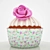 Sweet Delight Cupcake 3D model small image 1