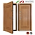 Sturdy MASTINO VENETO Metal Door 3D model small image 1