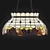 Tiffany Style Stained Glass Chandelier - Svetresurs 850-803-03 3D model small image 1