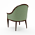 Fairfield Mesh Armchair 3D model small image 2