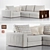 Costabella Atlant2: Realistic 3D Scanned Sofa 3D model small image 1