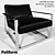 Gaston Summer Chair: Elegant Addition to Your Interiors 3D model small image 1