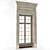 Elegant Balcony Door - Perfect for Your Home 3D model small image 1