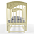 Dream Swing Bed: Aton Furniture 3D model small image 3