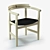 Elegant PP-62 Chair by Wegner 3D model small image 1