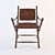 Sleek Loft Chair 3D model small image 2