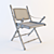 Sleek Loft Chair 3D model small image 3