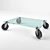  Modern Rolling Sofa Table: Gae Aulenti 3D model small image 1