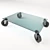  Modern Rolling Sofa Table: Gae Aulenti 3D model small image 2