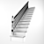 Classic Staircase: Timeless Elegance 3D model small image 2