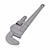 Adjustable Wrench: High Quality 3D model small image 2