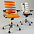 Wave Armchairs by SITAG: Sleek and Comfortable 3D model small image 2