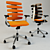Wave Armchairs by SITAG: Sleek and Comfortable 3D model small image 3